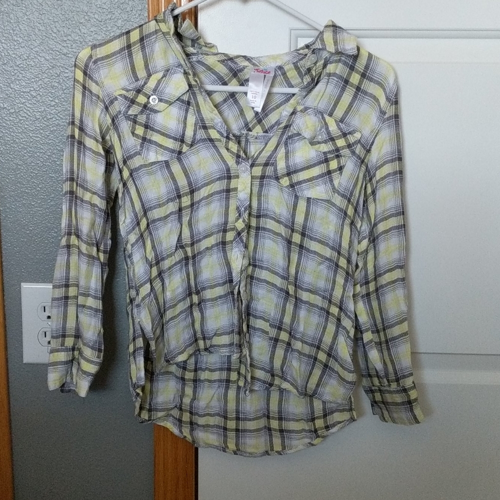 Justice Flannel Jacket